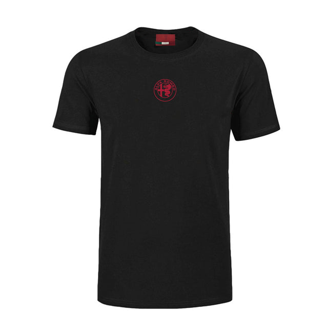 Alfa Romeo T-Shirt DNA mit roten Details – S