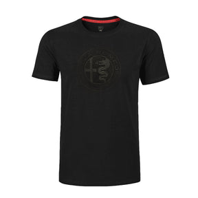 Alfa Romeo T-Shirt Serpentine mit grauem Logo