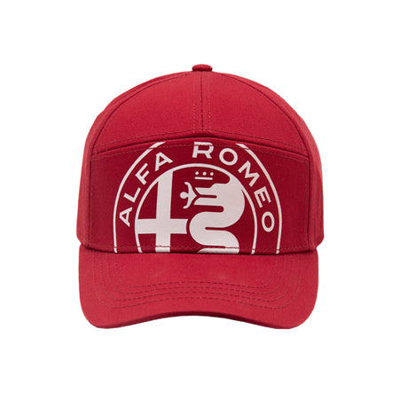 Alfa Romeo Cap mit großem Logo rot