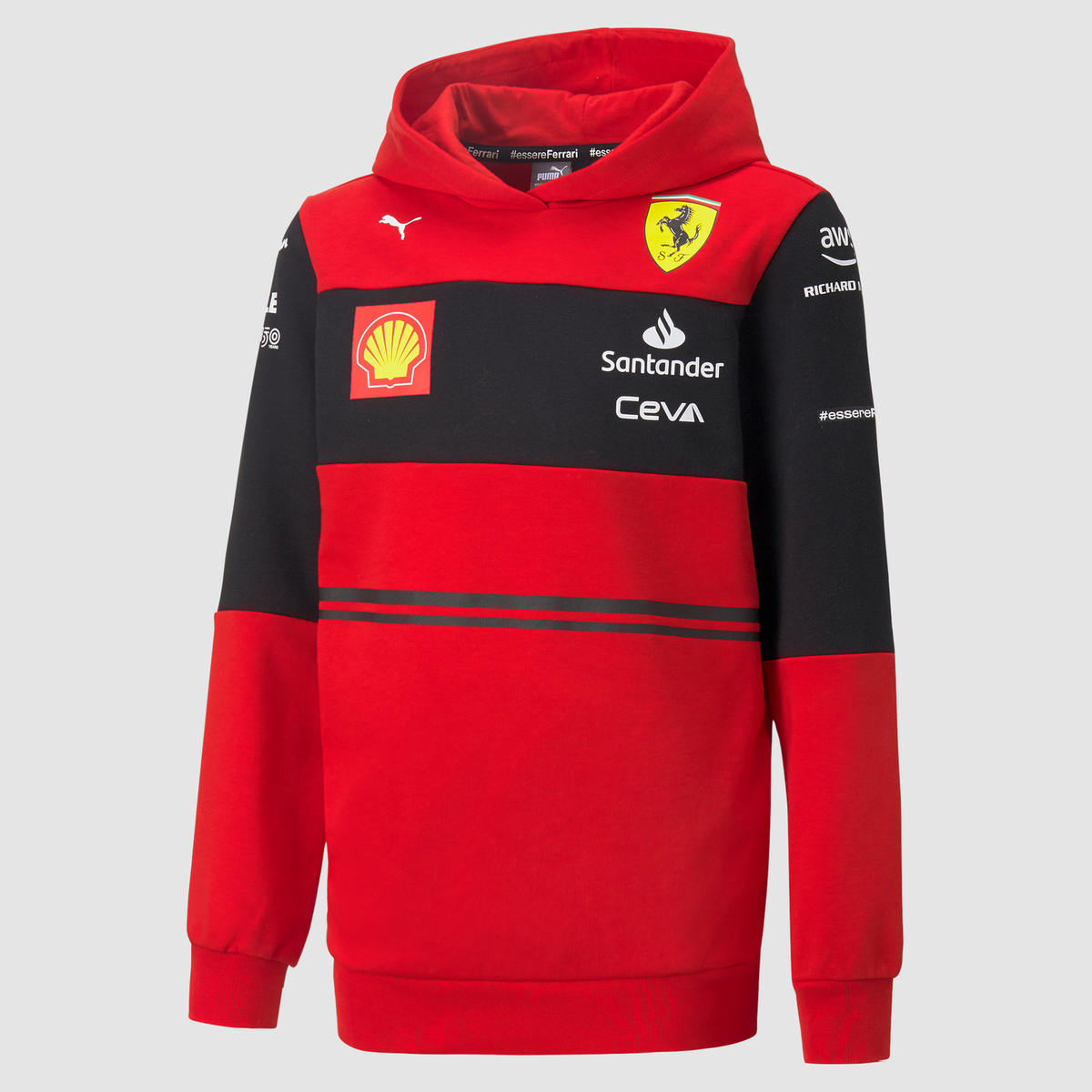 Scuderia Ferrari F1 Kinder-Team-Sweatshirt HOODED SF