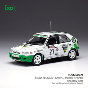Modell IXO Škoda Felicia Kit Car N. 27 RAC Rallye 1995