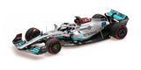 Modell Minichamps Mercedes AMG Petronas W13 E George Russell im Maßstab 1:43, Bahrain 2022