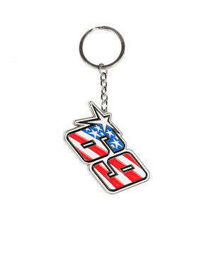 Nicky Hayden 69 Metal Keyring
