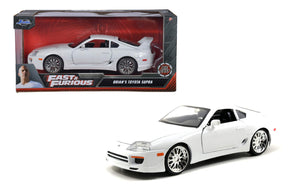 Fast & Furious Toyota Supra 1995 1:24 model, white