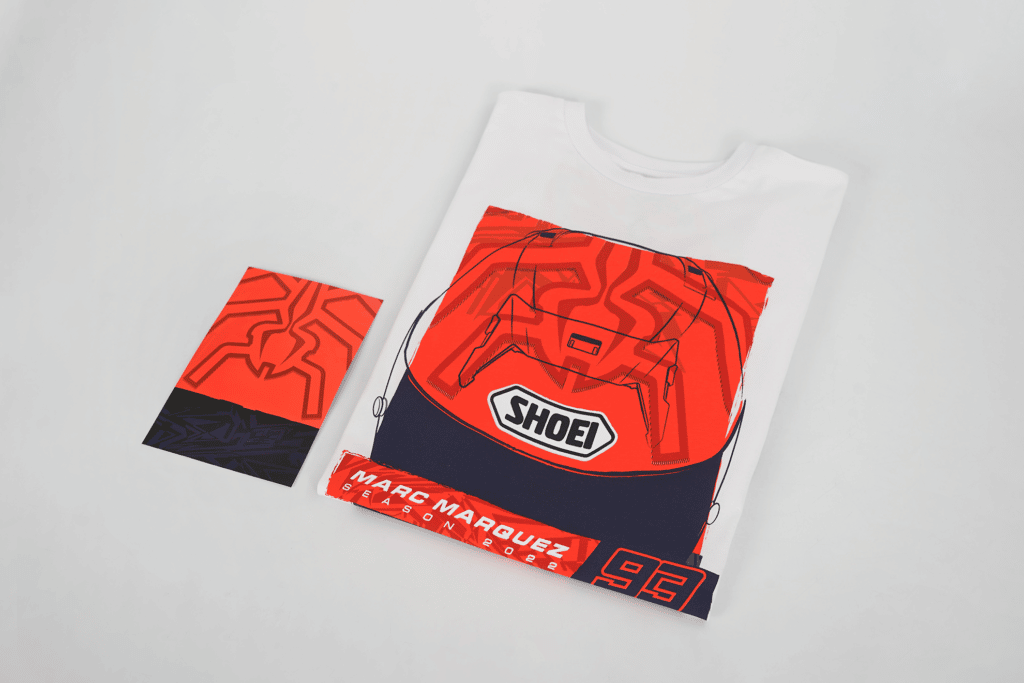 Marc Marquez T-Shirt Season Helmet weiß