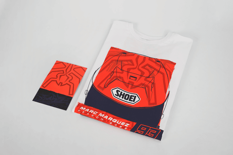 Marc Marquez T-Shirt Season Helmet weiß