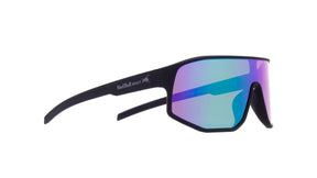Red Bull Spect Sonnenbrille DASH schwarz mit grün-violettem Glas