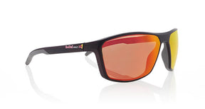 Red Bull Spect Sonnenbrille RAZE schwarz mit orangefarbenen Gläsern