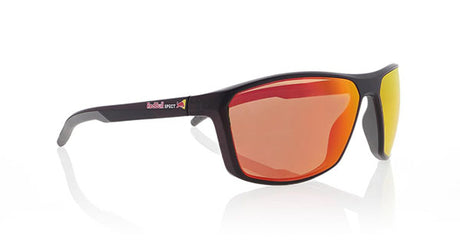 Red Bull Spect Sonnenbrille RAZE schwarz mit orangefarbenen Gläsern