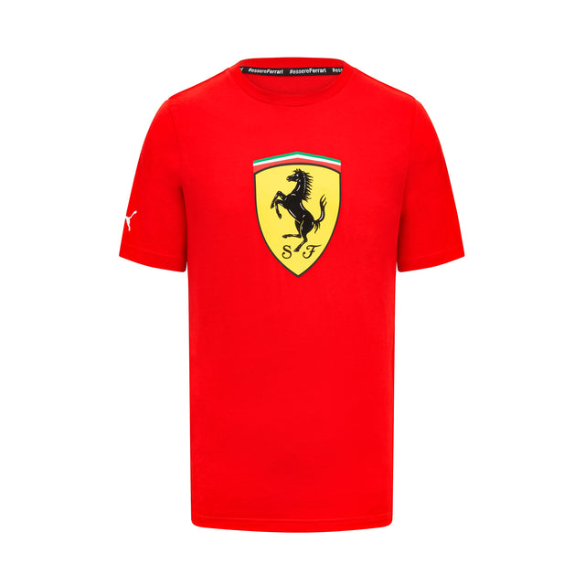 Scuderia Ferrari F1 casual T-shirt with large logo red