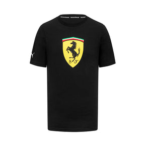 Scuderia Ferrari F1 casual T-shirt with large logo black