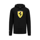 Scuderia Ferrari F1 Freizeit-Sweatshirt mit großem Logo schwarz