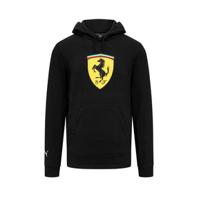 Scuderia Ferrari F1 Freizeit-Sweatshirt mit großem Logo schwarz