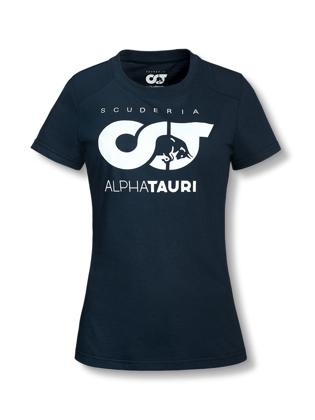Scuderia AlphaTauri F1 women's casual T-shirt blue