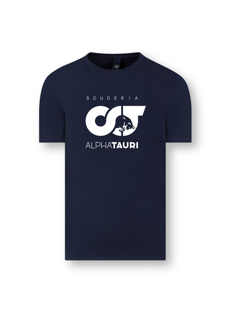 Scuderia AlphaTauri F1 Kinder-Freizeit-T-Shirt blau