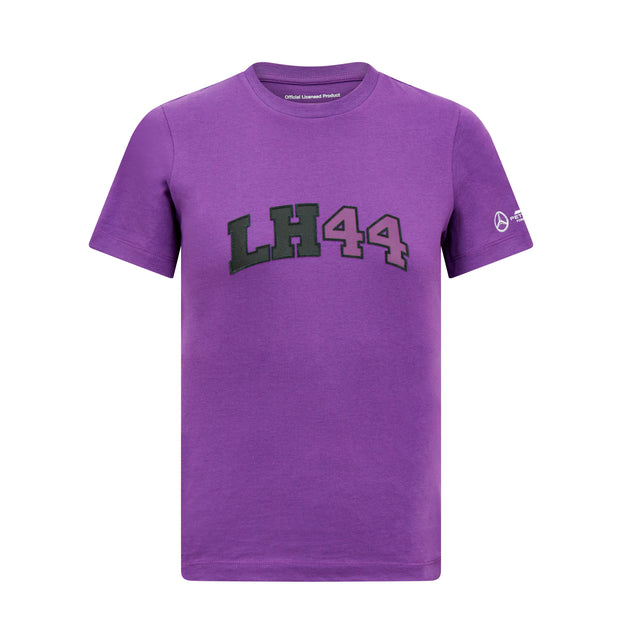 Mercedes AMG Petronas F1 Kinder-T-Shirt Lewis Hamilton lila – 164 CM