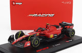 Model Scuderia Ferrari SF-23 BBurago #55 Carlos Sainz 2023 1:43 Signature