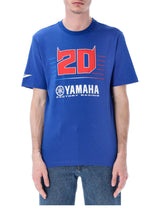 Fabio Quartararo T-Shirt Yamaha MotoGP Logo blau