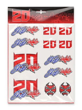 Fabio Quartararo large sticker pack