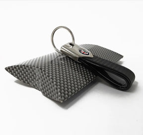 Alfa Romeo Schlüsselanhänger BAND Carbon schwarz