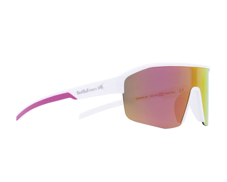 Red Bull Spect Sonnenbrille DUNDEE weiß mit rot-gelbem Glas