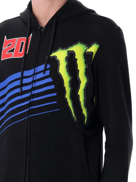 Fabio Quartararo Yamaha MotoGP Monster Energy Sweatshirt schwarz