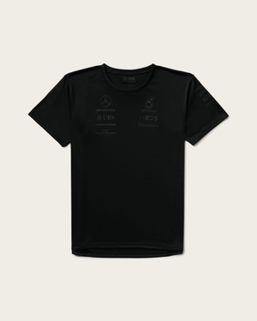 Mercedes AMG Petronas F1 Damen-Team-T-Shirt AMG STEALTH schwarz