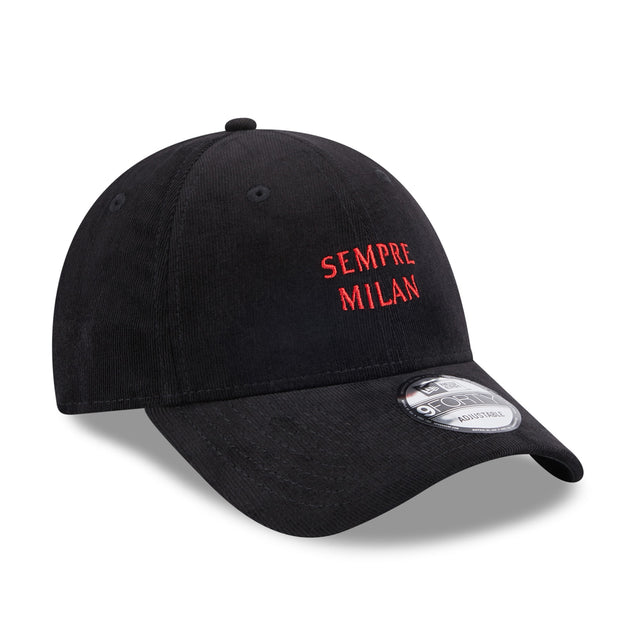 AC Milan 9FORTY Cap SEMPRE MILAN schwarz