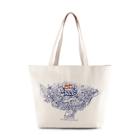 Red Bull Doodle Art Baumwolltasche