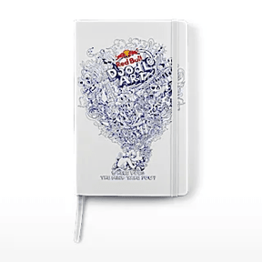 Red Bull Doodle Art Notizbuch