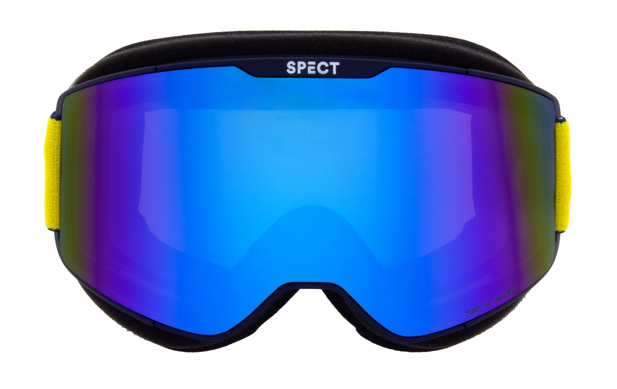 Red Bull Spect TORP snowcross goggles blue with blue lens
