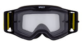 Red Bull Spect Motocrossbrille TORP schwarz mit klarem Glas