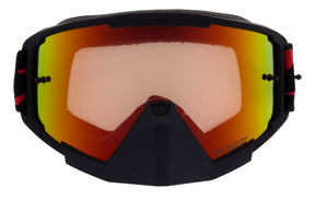 Red Bull Spect Motocrossbrille WHIP schwarz mit rot-gelbem Glas