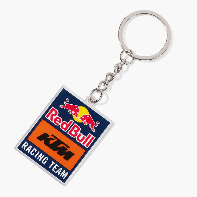 KTM Red Bull Racing metal keyring with logo