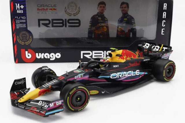 Modell Red Bull F1 RB19 Bburago #11 Sergio Pérez, GP Miami 2023