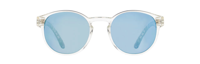 Red Bull Spect EDEN sunglasses clear with blue lenses