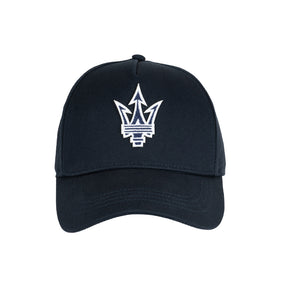 Maserati Cap mit Dreizack-Logo dunkelblau