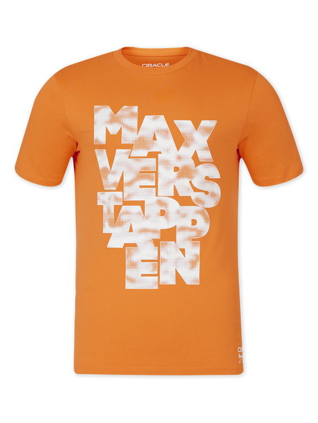 Max Verstappen T-Shirt – Red Bull Racing F1 POPART orange