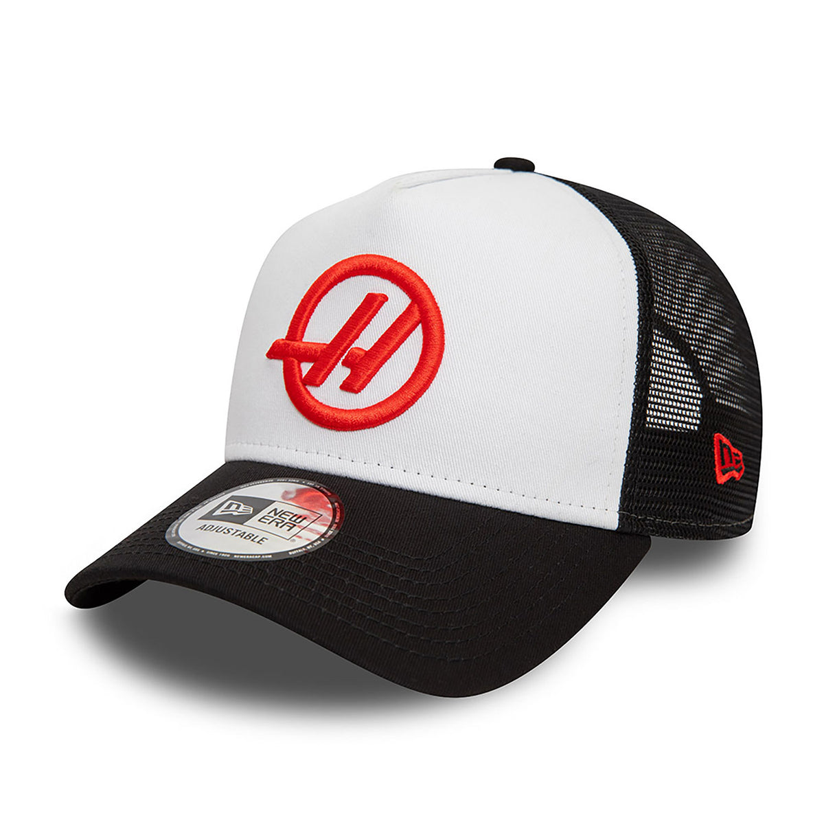 Haas F1 MoneyGram cap EF with large logo, white