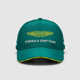 Aston Martin F1 Team Kinder-Teamkappe grün