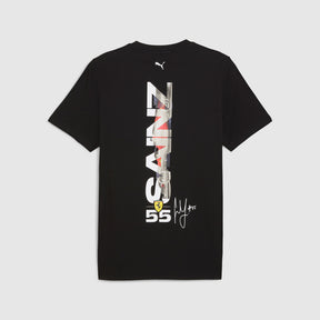 Fan-T-Shirt Carlos Sainz – Scuderia Ferrari F1 schwarz