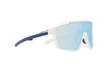 Red Bull Spect Sonnenbrille KRAFT weiß-blau mit blauem Glas