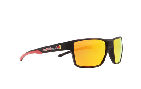 Red Bull Spect CHASE sunglasses black with brown lenses
