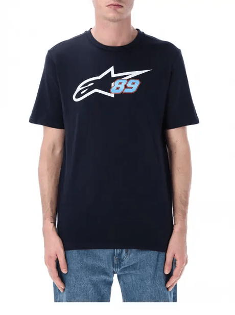 Jorge Martín T-Shirt – Alpinestars dunkelblau