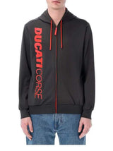 Ducati Corse fan sweatshirt dark grey with logo