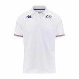 24H Le Mans Herren-Poloshirt Le Mans weiß