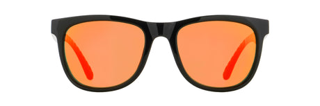 Red Bull Spect ECOS Sonnenbrille schwarz mit braunen Gläsern