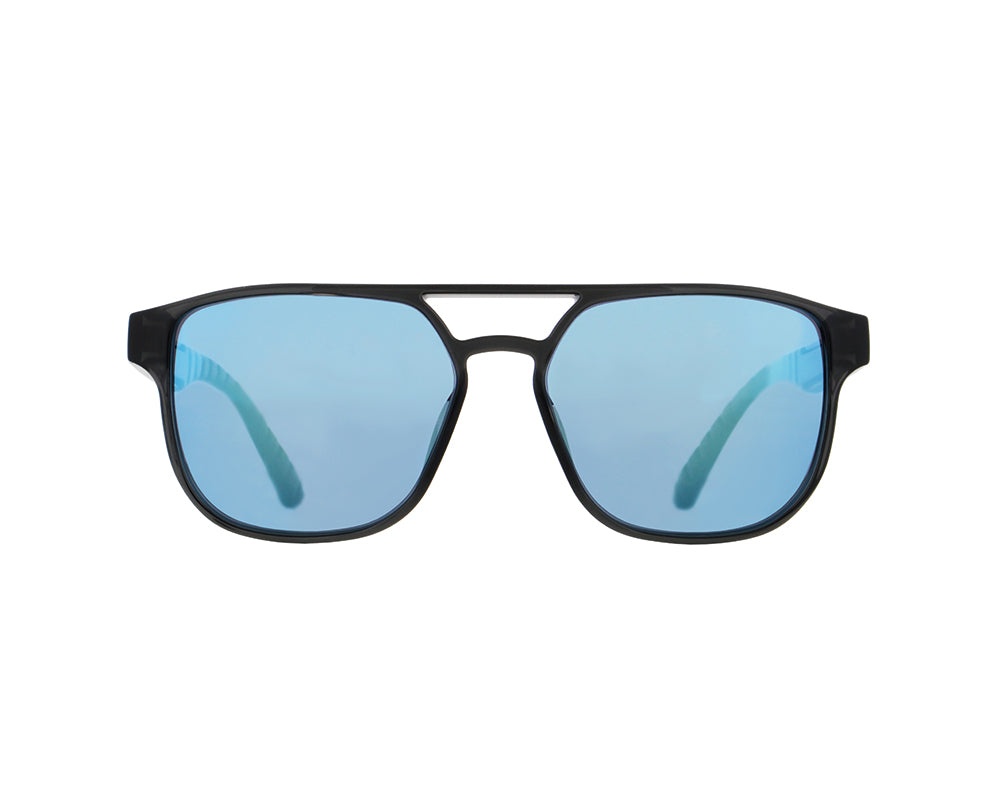 Red Bull Spect Sonnenbrille ELROY grau mit blauen Gläsern