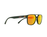Red Bull Spect Sonnenbrille ELROY olivgrün mit braunen Gläsern