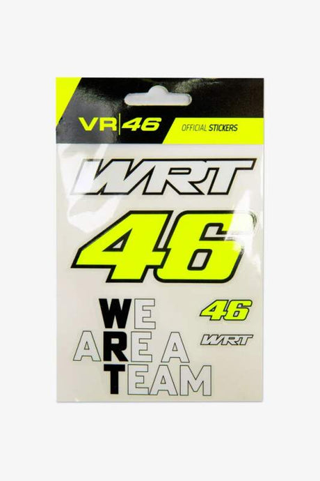 VR46 - Valentino Rossi WRT kleines Stickerset
